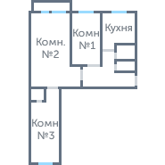 Окна в 3-ком. хрущевке #1