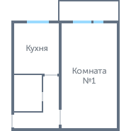 Окна в 1-ком. брежневке #1