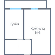 Окна в 1-ком. И-209А #1