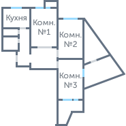 Окна в 3-ком. П-3 #1